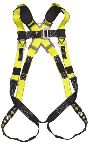 SAFETY - FALL PROTECTION HARNESS<br><font size=3><b>(M-L) Deluxe Seraph w/TB Legs
